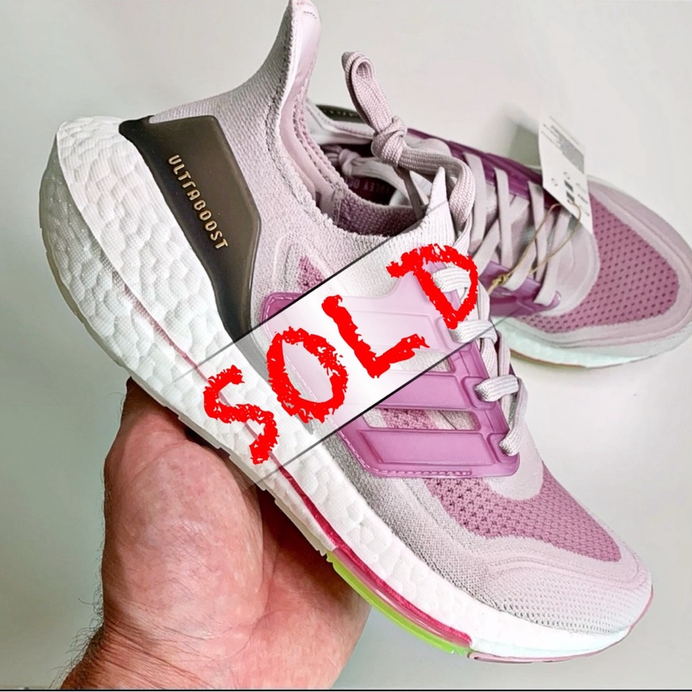 ❌SOLD🎁Adidas Ultraboost ‘ Iced Purple’ 21 Womens 6.5 NEW.